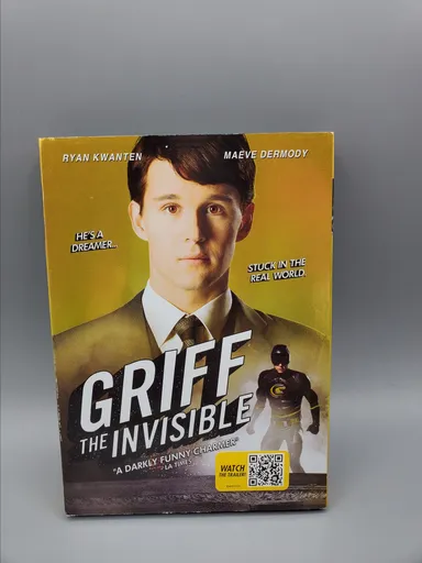Griff The Invisible DVD Ryan Kwanten Maeve Dermody