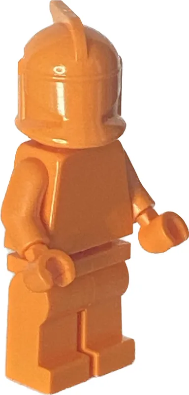 Lego Prototype Monochrome Orange Phase 1 Clone Trooper