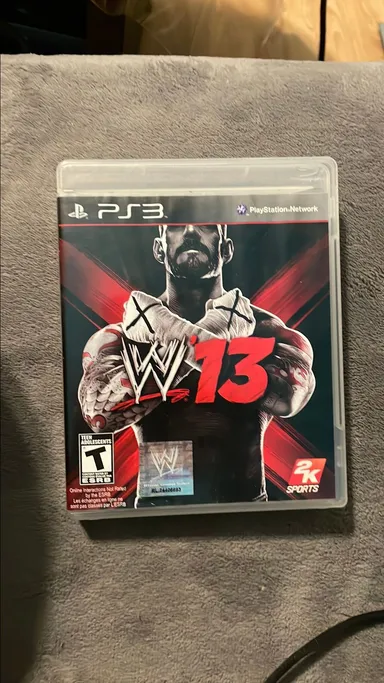 PS3 WWE '13 no manual