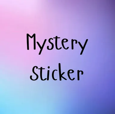 1 Mystery Sticker