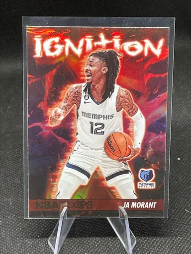 2023 Hoops Ja Morant Ignition Silver Holo #3 Memphis Grizzlies