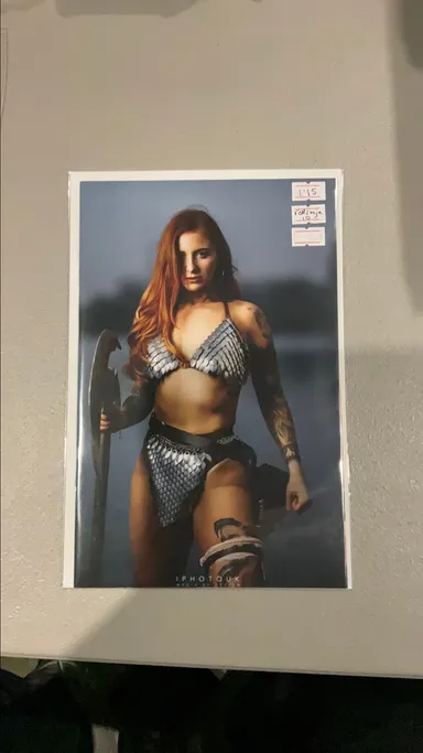 Red Sonja #10 Cosplay Incentive 1:10 Ratio Virgin Variant