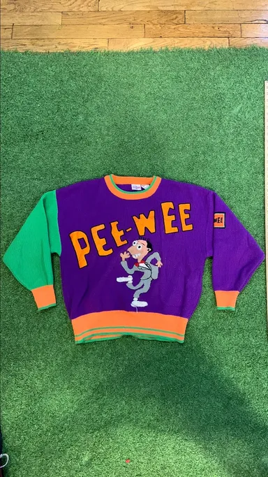 Pee Wee Herman vintage sweater 80's (s)