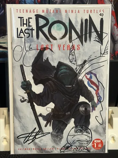 The Last Ronin-Lost Years-Triple Signed & Double Remarqued.