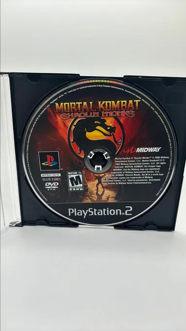 PS2 - Mortal Kombat Shaolin Monks