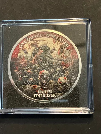 1 oz .999 Silver 2022 The Time Of The Zombies
