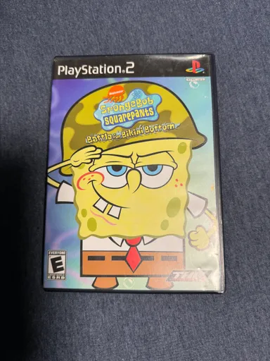 PS2 SpongeBob SquarePants Battle for Bikini Bottom