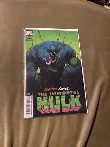 Absolute Carnage Immortal Hulk #1 second print