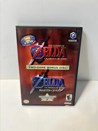 GameCube - Legend of Zelda Ocarina of Time master quest CiB