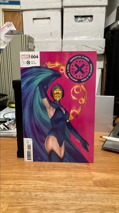 🔥❤️🤩🌈Pride Month Cover🌈 : Immortal X-Men 4 Variant Cover by Betsy Cola