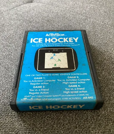 Ice Hockey Atari 2600 (LOOSE)
