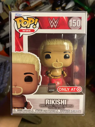 Funko Pop Wrestling WWE Rikishi #150 EXCLUSIVE Bloodline Uso VYNIL Figure 2024.