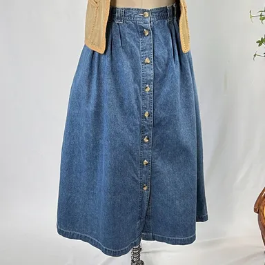 TY Original Wear Denim Maxi Skirt