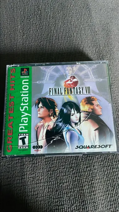 PS1 Final Fantasy VIII MISSING DISC 1