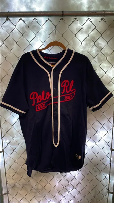 Vintage polo sport baseball Jersey