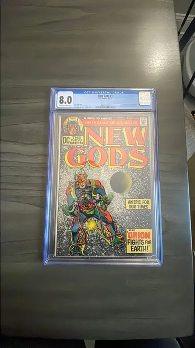 New Gods 1 CGC 8.0