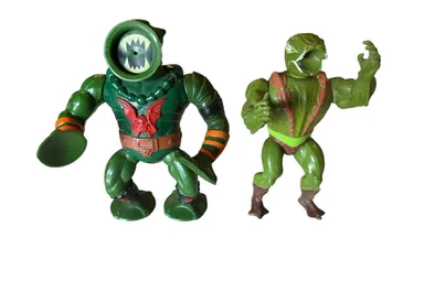 Vintage Masters of the Universe Leech & Kobra Khan action figures MOTU True Vintage He-Man