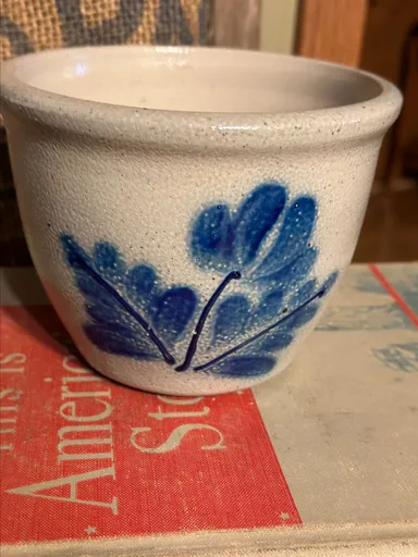 39 Vintage Williamsburg Pottery Crock/ Bowl Salt Glazed