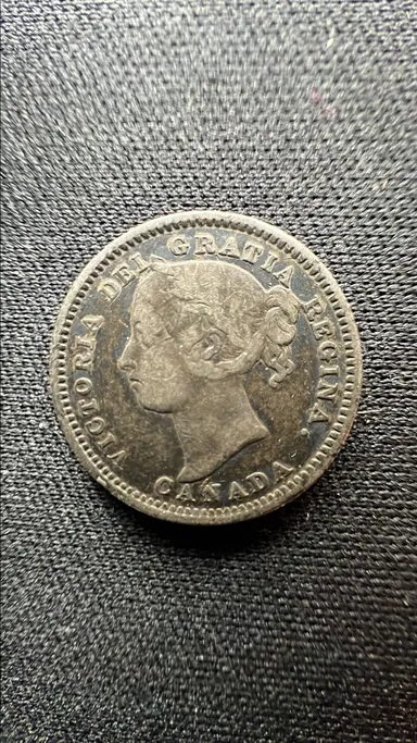1888 Canadian 10 Cents