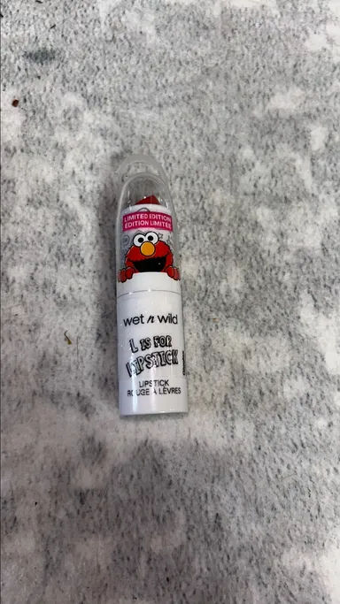 Wet and Wild Limited Edition Elmo L is for Lipstick