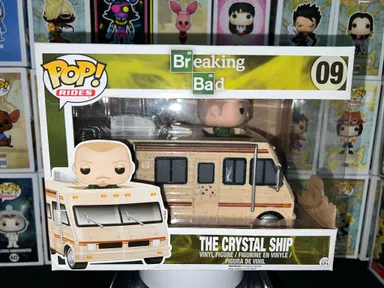 Funko POP! Rides: 09 Breaking Bad The Crystal Ship with Jesse Pinkman