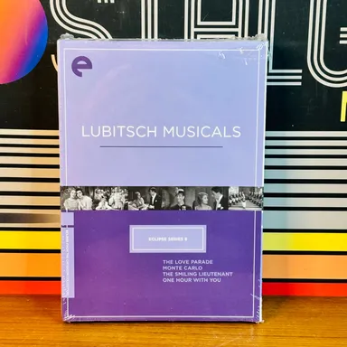 Lubitsch Musicals (Criterion Collection-Eclipse Series 8) DVD NEW Sealed