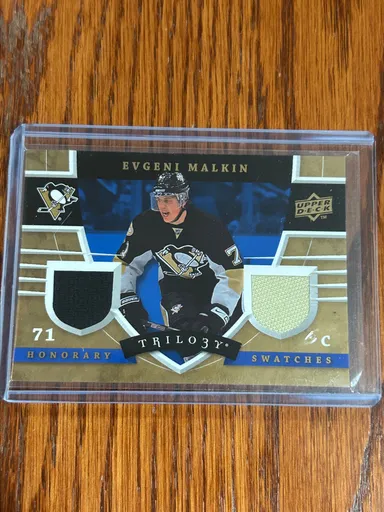 Evgeni MALKIN TRILOGY HONORARY SWATCHES DUAL PATCH
