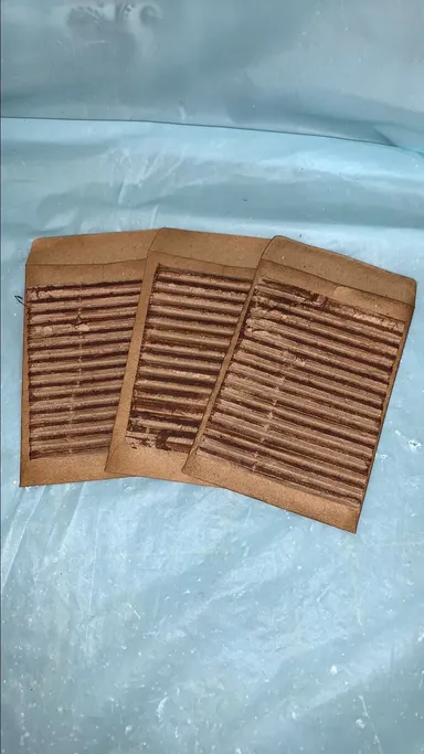3 pc. Pocket Cards w/Corrugated Board