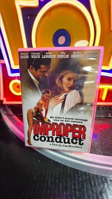IMPROPER CONDUCT (1994) (DVD) SCORPION - STEVEN BAUER, TAHNEE WELCH -