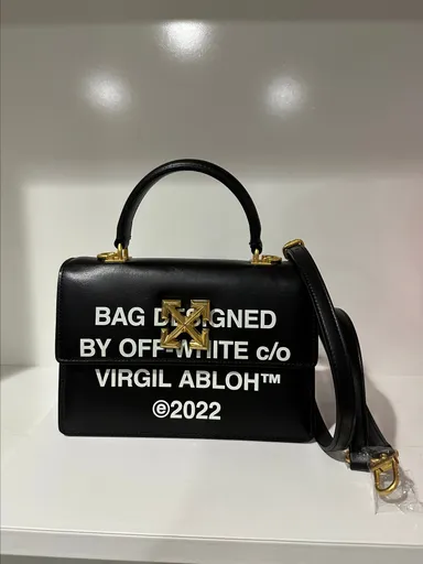 OFF-WHITE Jitney 2.8 Top Handle Bag Small NEW
