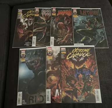 Extreme Carnage 1-5 7-8 Missing 6 7 Comics  NM Marvel Comics