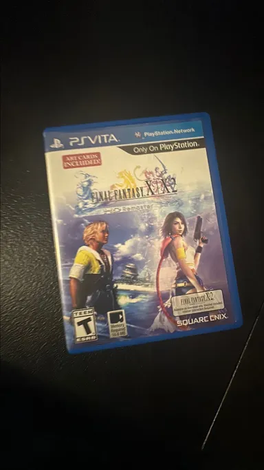 Final fantasy x/ x-2 vita with cards