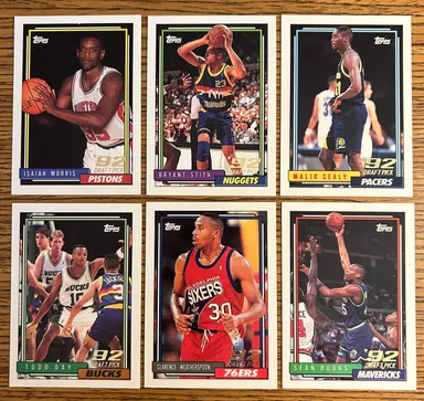 Topps Basketball Cards 1992 Draft Picks