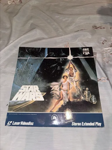 Star Wars: A New Hope Laserdisc Stereo Extended Play 1992 TESTED