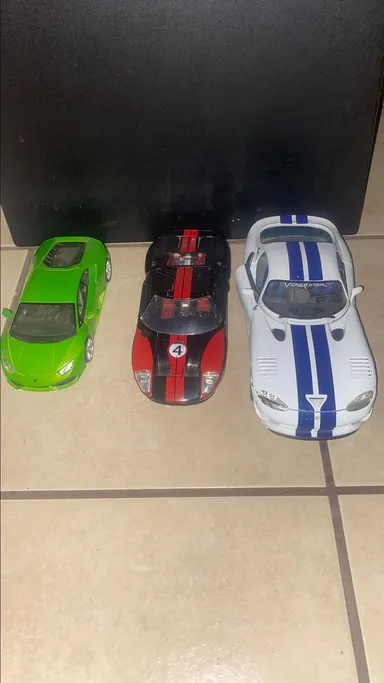 3 Race Cars