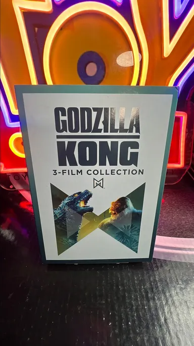 Godzilla/kong 3 film collection w monsterverse wm exclusive slip
