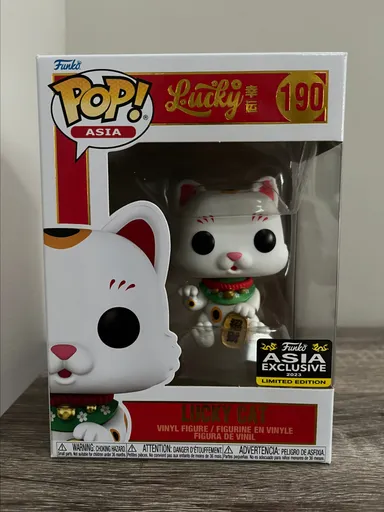 POP Asia: Lucky Cat white [Asia Exclusive 2023 Limited Edition]