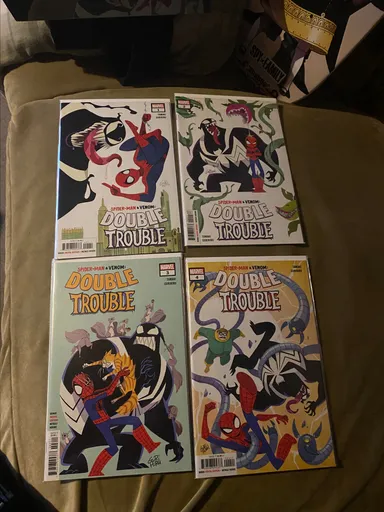 Spider-Man & Venom Double Trouble #1-4 set