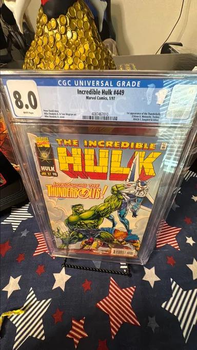 CGC 8.0 Incredible Hulk 449