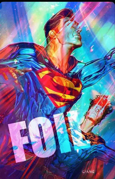 SUPERMAN SON OF KAL-EL #17 JOHN GIANG - VIRGIN FOIL (LIMITED TO 1000 COPIES)