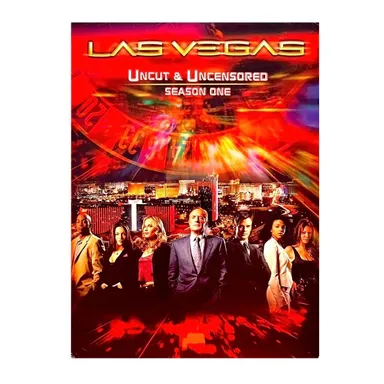 Las Vegas: Season 1 - Uncut & Uncensored (DVD, 2005, 3-Disc Set)