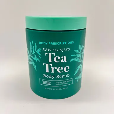 Body Prescriptions Revitalizing Tea Tree Body Scrub