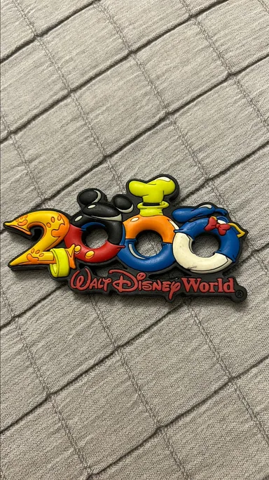 Y2K Vintage Disney Walt Disney World 2000 souvenir characters number