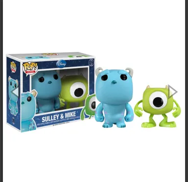 Sulley & Mike Mini 2-Pack OG Disney (RARE) Valuted
