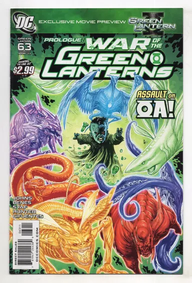 Green Lantern #63 VFNM First Print Geoff Johns Doug Mahnke