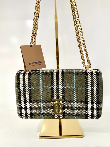 BURBERRY Small Lola Tweed