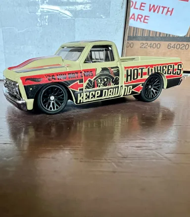 67 chevy c10  wheel swapped