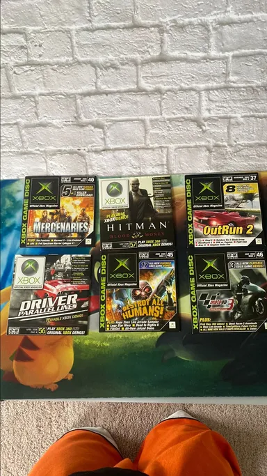 XBOX DEMO GAME LOT 6 discs total