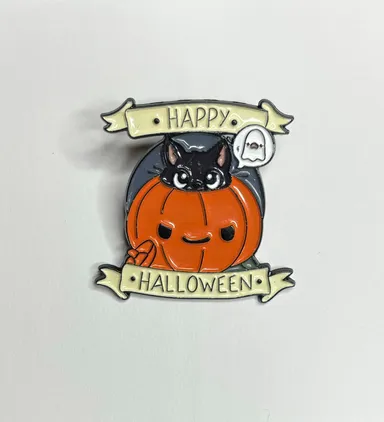 Happy Halloween - Enamel Pin