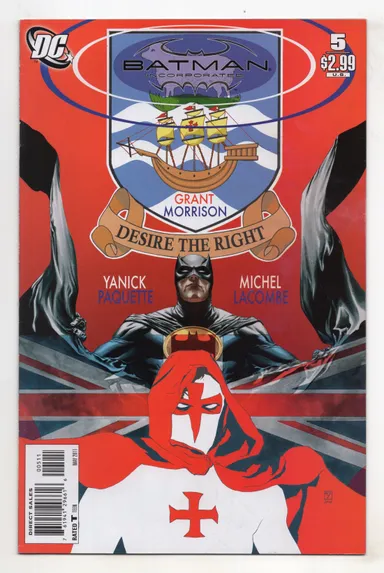 Batman Incorporated #5 VF- First Print Grant Morrison Yanick Paquette
